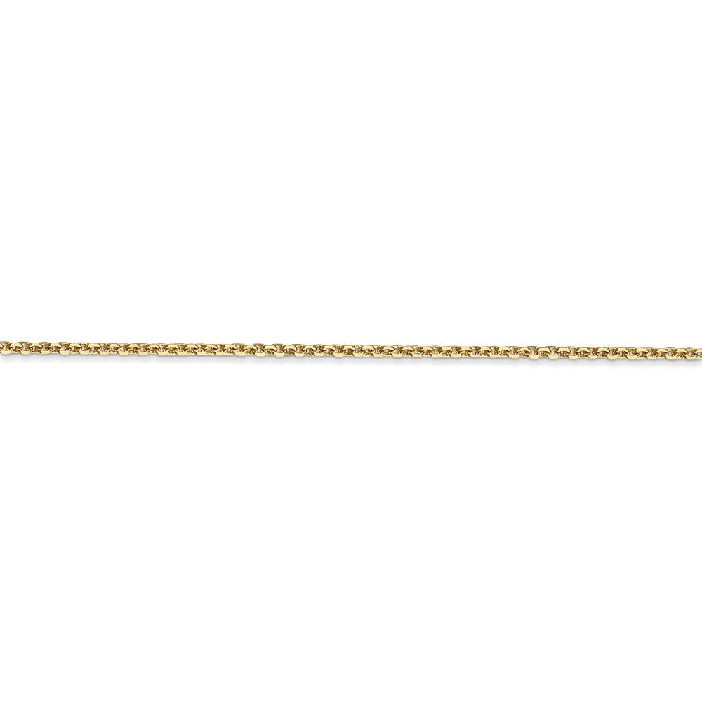 14k 1.45mm Solid D/C Cable Chain
