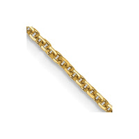 Thumbnail for 14k 1.45mm Solid D/C Cable Chain
