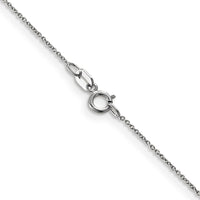 Thumbnail for 14k WG .75mm Cable Pendant Chain