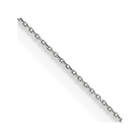Thumbnail for 14k WG .75mm Cable Pendant Chain