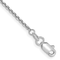 Thumbnail for 14k WG 1.45mm Solid Diamond-cut Cable Chain