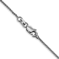 Thumbnail for 14k WG 1mm D/C Spiga with Lobster Clasp Chain