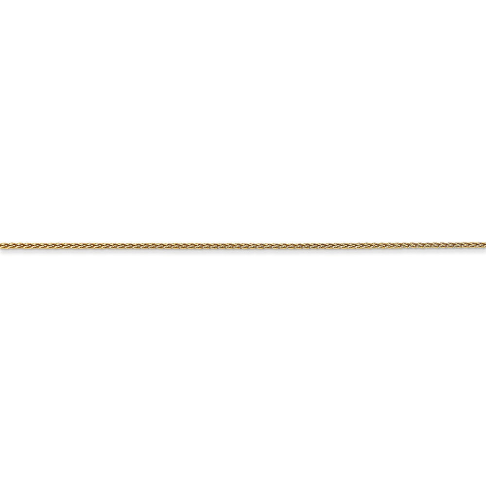 14k .65mm D/C Spiga with Spring Ring Clasp Chain
