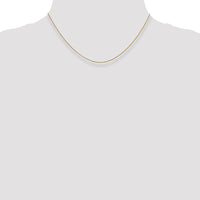Thumbnail for 14k .65mm D/C Spiga with Spring Ring Clasp Chain