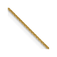 Thumbnail for 14k .65mm D/C Spiga with Spring Ring Clasp Chain