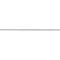 Thumbnail for 14k WG .80mm Spiga with Spring Ring Clasp Chain