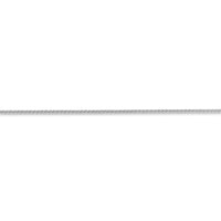 Thumbnail for 14k WG 1mm Spiga with Lobster Clasp Chain