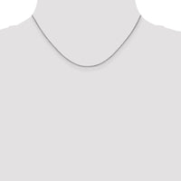 Thumbnail for 14k WG 1mm Spiga with Lobster Clasp Chain