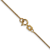 Thumbnail for 14k .80mm Spiga with Spring Ring Clasp Chain
