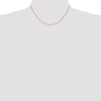 Thumbnail for 14k .80mm Spiga with Spring Ring Clasp Chain