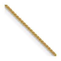 Thumbnail for 14k .80mm Spiga with Spring Ring Clasp Chain