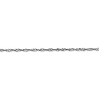 Thumbnail for 14k WG 2.0mm Singapore Chain