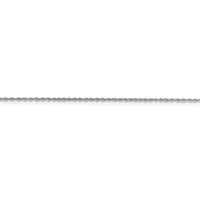 Thumbnail for 14k WG 1.1mm Baby Rope Chain