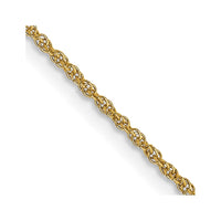 Thumbnail for 14k 1.1mm Baby Rope Chain