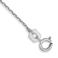 Thumbnail for 14k WG .8mm D/C Cable with Spring Ring Clasp Chain