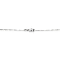 Thumbnail for 14k WG .8mm D/C Cable with Lobster Clasp Chain