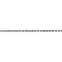 Thumbnail for 14k WG 1.8mm D/C Round Open Link Cable Chain