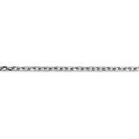 Thumbnail for 14k WG 3mm D/C Round Open Link Cable Chain