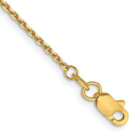 Thumbnail for 14k 1.4mm D/C Round Open Link Cable Chain