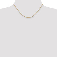 Thumbnail for 14k 1.8mm D/C Round Open Link Cable Chain
