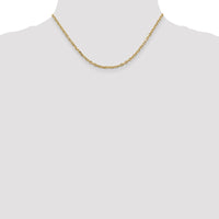 Thumbnail for 14k 3mm D/C Round Open Link Cable Chain