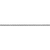Thumbnail for 14k WG 2mm Round Open Link Cable Chain