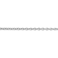 Thumbnail for 14k WG 3.2mm Round Open Link Cable Chain