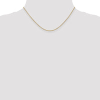 Thumbnail for 14k 1.4mm Round Open Wide Link Cable Chain