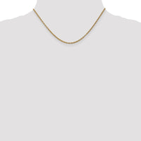 Thumbnail for 14k 2.4mm Round Open Link Cable Chain