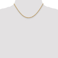 Thumbnail for 14k 3.2mm Round Open Link Cable Chain