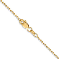Thumbnail for 14k 1.2mm D/C Beaded Chain
