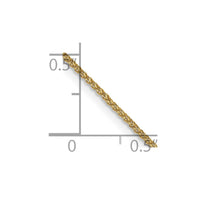 Thumbnail for 14k 1mm Spiga with Spring Ring Clasp Chain