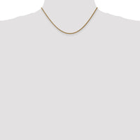 Thumbnail for 14k 1mm Spiga with Spring Ring Clasp Chain