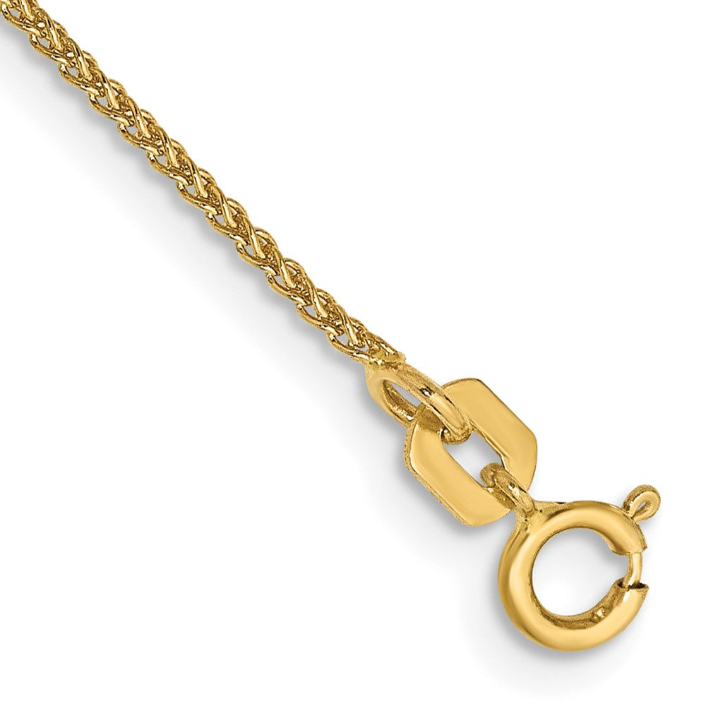 14k 1mm Spiga with Spring Ring Clasp Chain