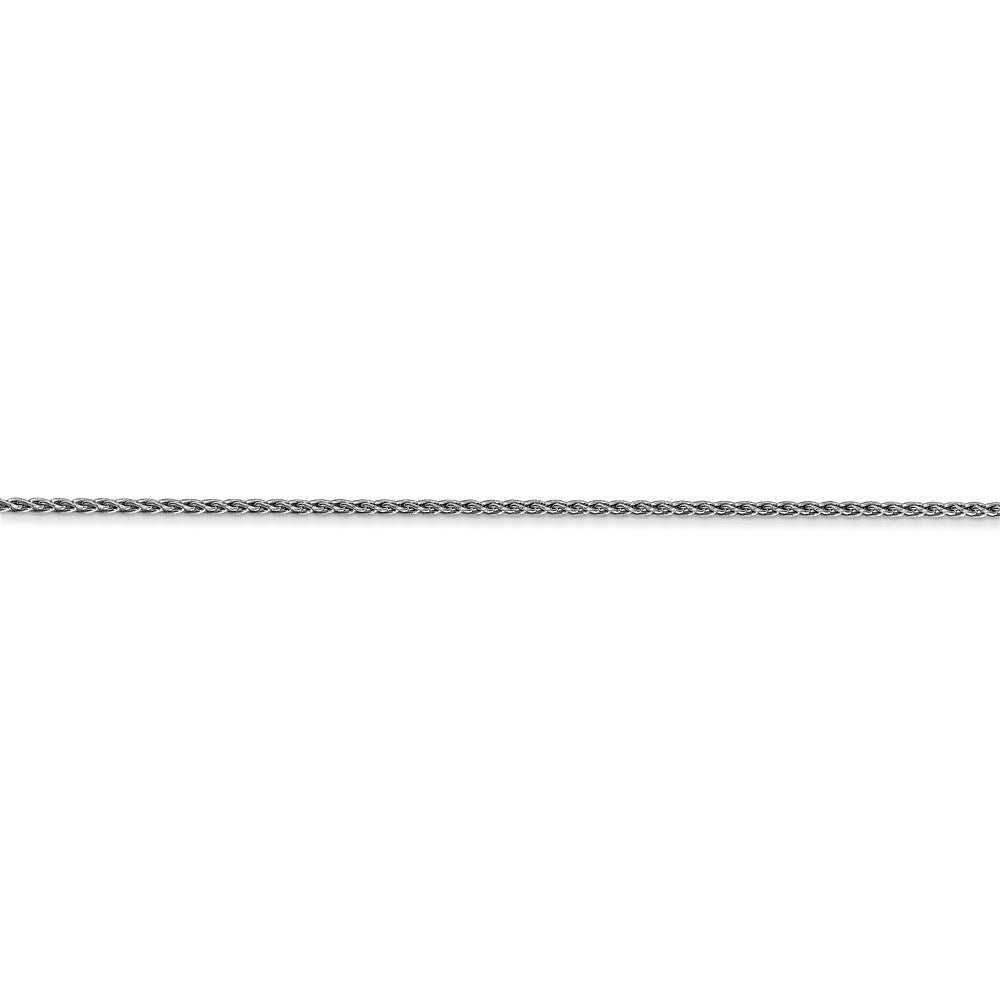 14k WG 1.2mm Parisian Wheat Chain