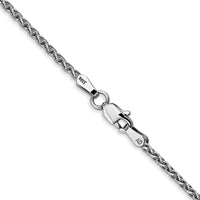 Thumbnail for 14k WG 1.75mm Parisian Wheat Chain