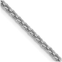 Thumbnail for 14k WG 1.75mm Parisian Wheat Chain