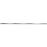 Thumbnail for 14K WG 1.0mm Parisian Diamond-cut Wheat Chain