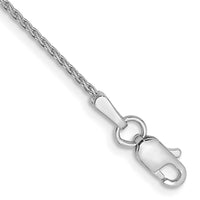 Thumbnail for 14K WG 1.0mm Parisian Diamond-cut Wheat Chain