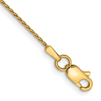 Thumbnail for 14k .8mm Parisian Diamond-cut Wheat Chain