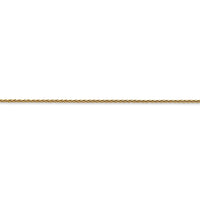 Thumbnail for 14K 1.0mm Parisian Diamond-cut Wheat Chain