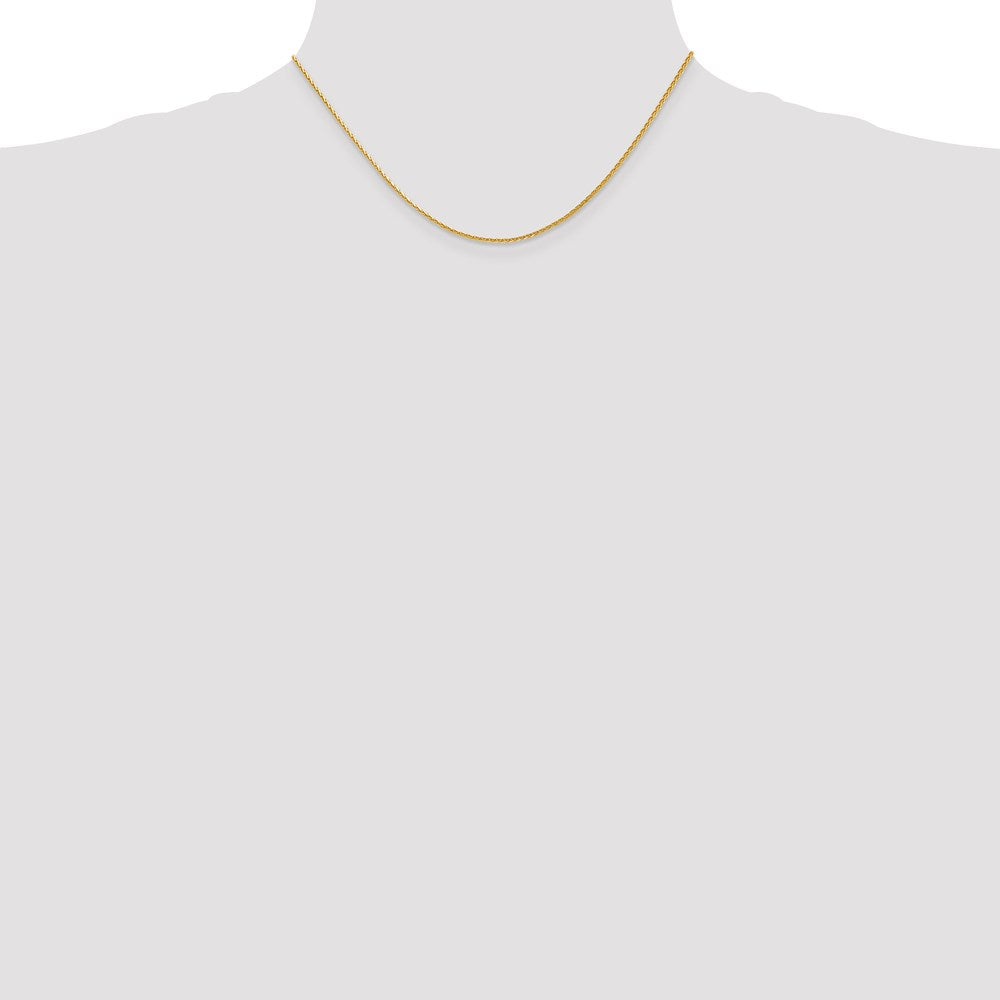 14K 1.5mm Parisian Diamond-cut Wheat Chain