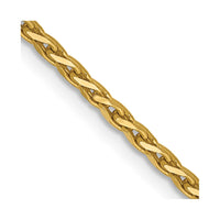 Thumbnail for 14K 1.9mm D/C Parisian Wheat Chain