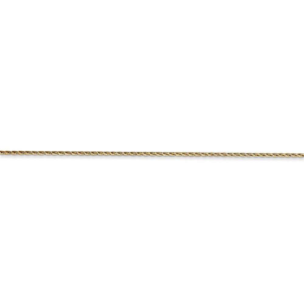 14K .7mm Round Parisian Wheat Chain