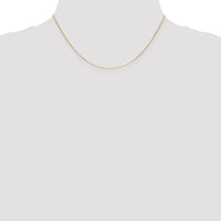 Thumbnail for 14K .7mm Round Parisian Wheat Chain