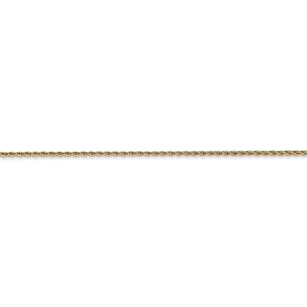 14K 1mm Round Parisian Wheat Chain