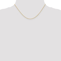 Thumbnail for 14K 1mm Round Parisian Wheat Chain