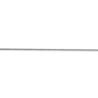 Thumbnail for 14K WG .7mm Round Parisian Wheat Chain