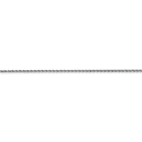 Thumbnail for 14K WG 1mm Round Parisian Wheat Chain