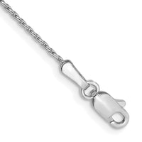Thumbnail for 14K WG 1mm Round Parisian Wheat Chain